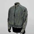 Retro Vintage denim jacket for men