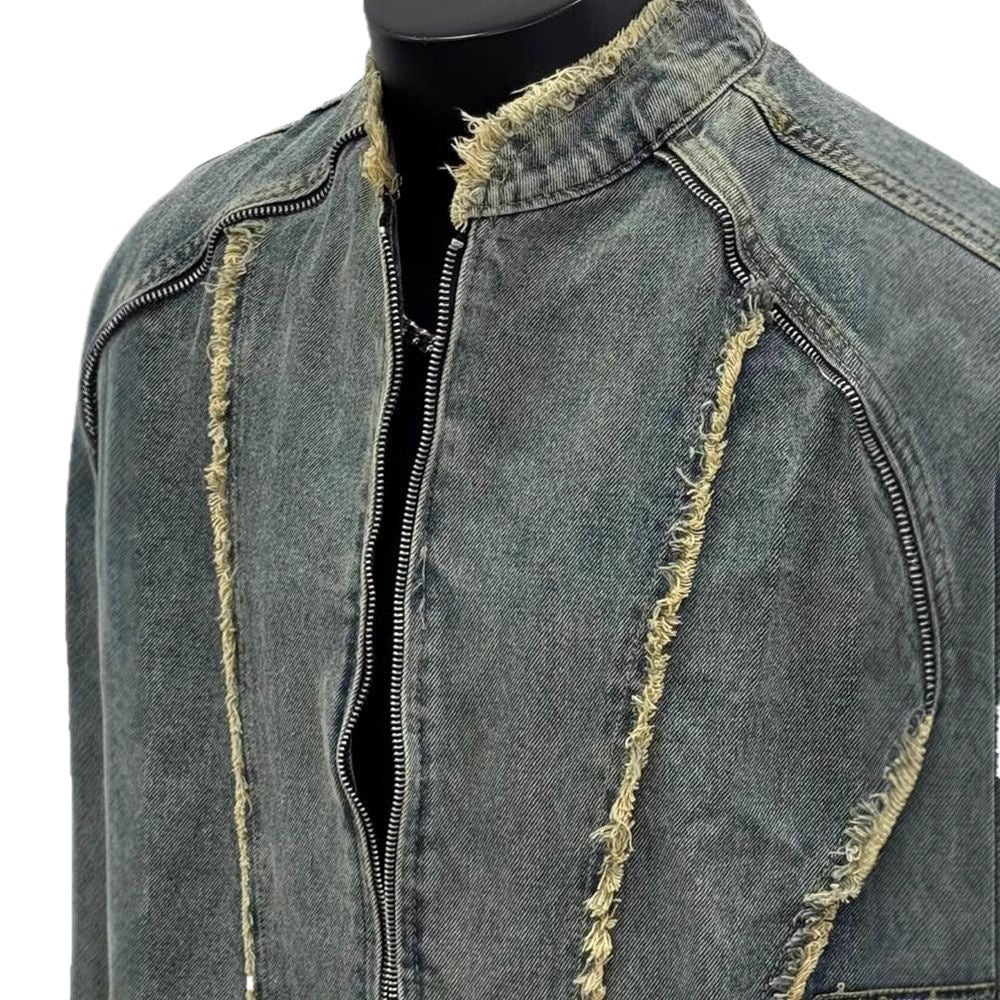 Retro Vintage denim jacket for men