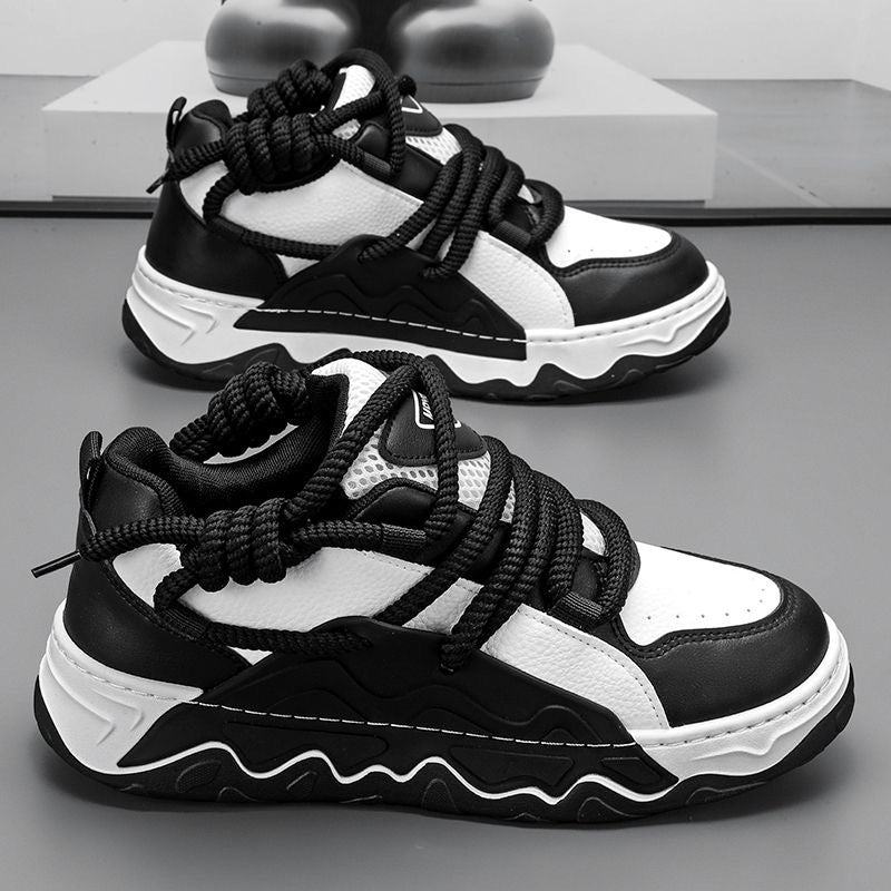 Fashionable platform loafers for men, casual style