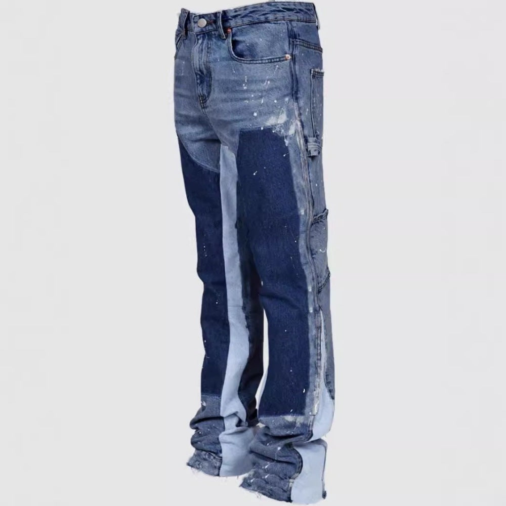 Men's denim work pants