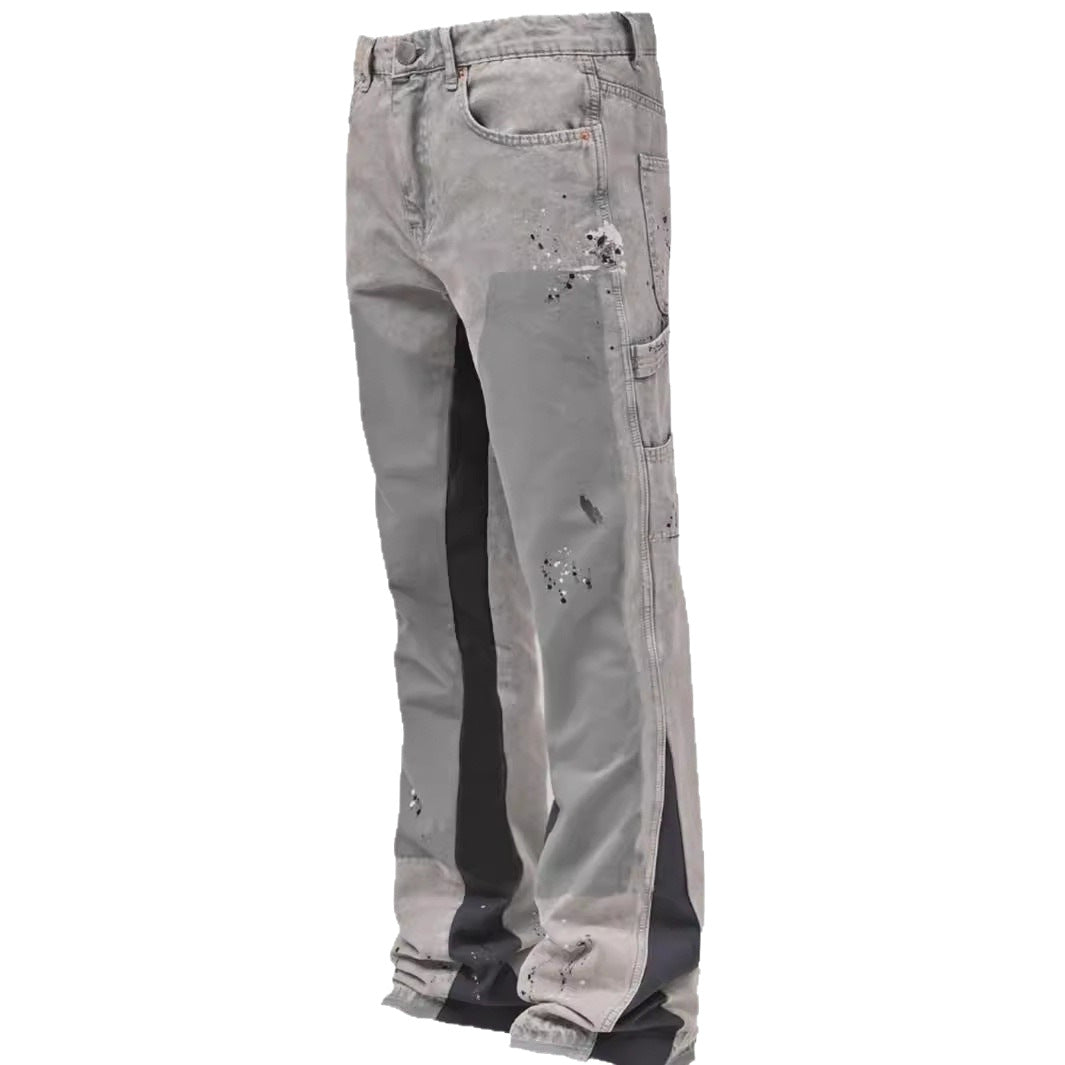 Men's denim work pants