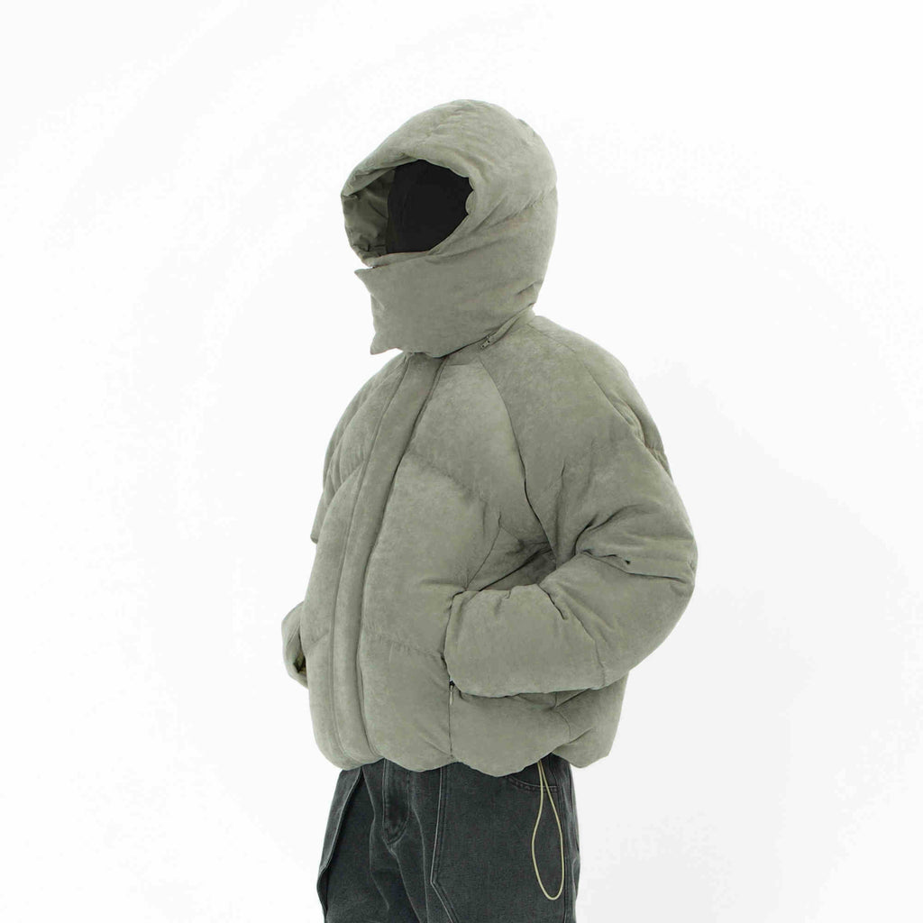 Helmet Armor Split Down coat Jacket