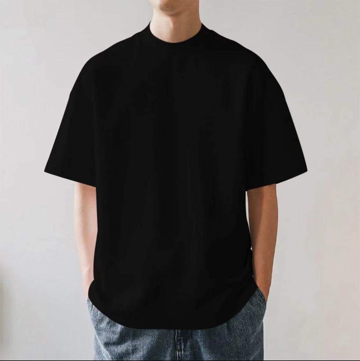 Heavyweight pure cotton T-shirt